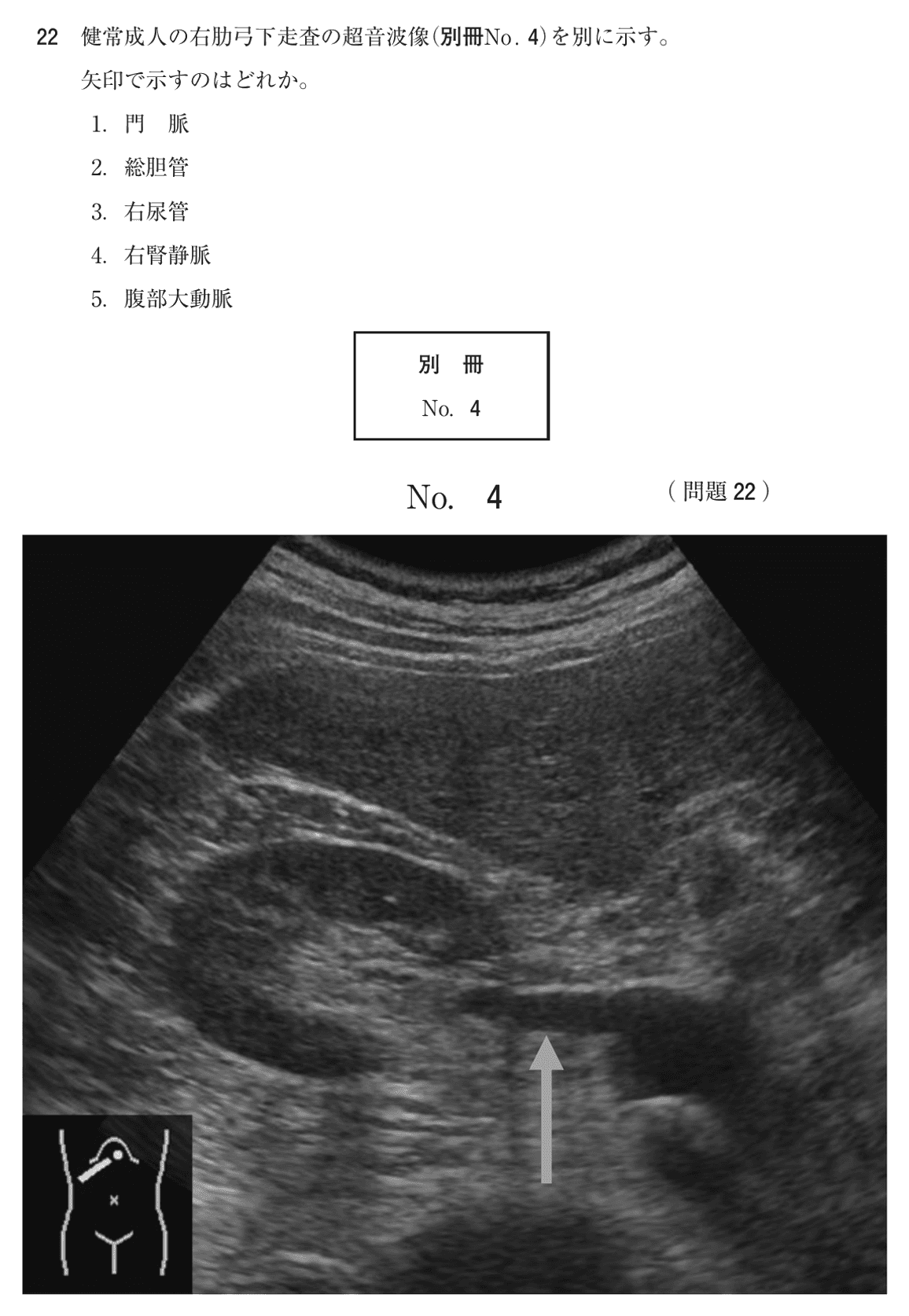 第75回 午前 問22の紙面