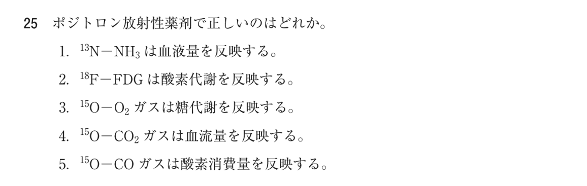 第75回 午前 問25の紙面