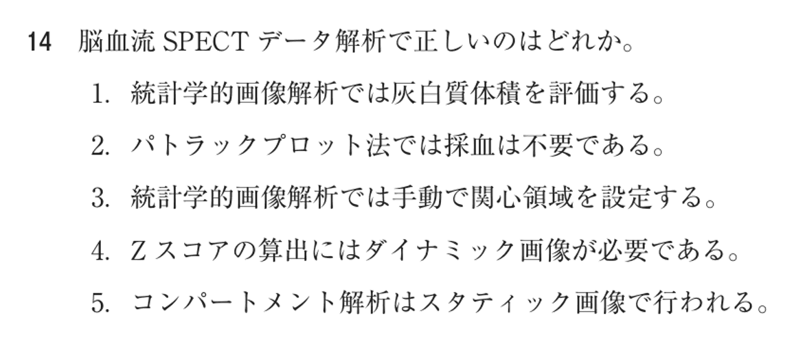 第77回 午後 問14の紙面