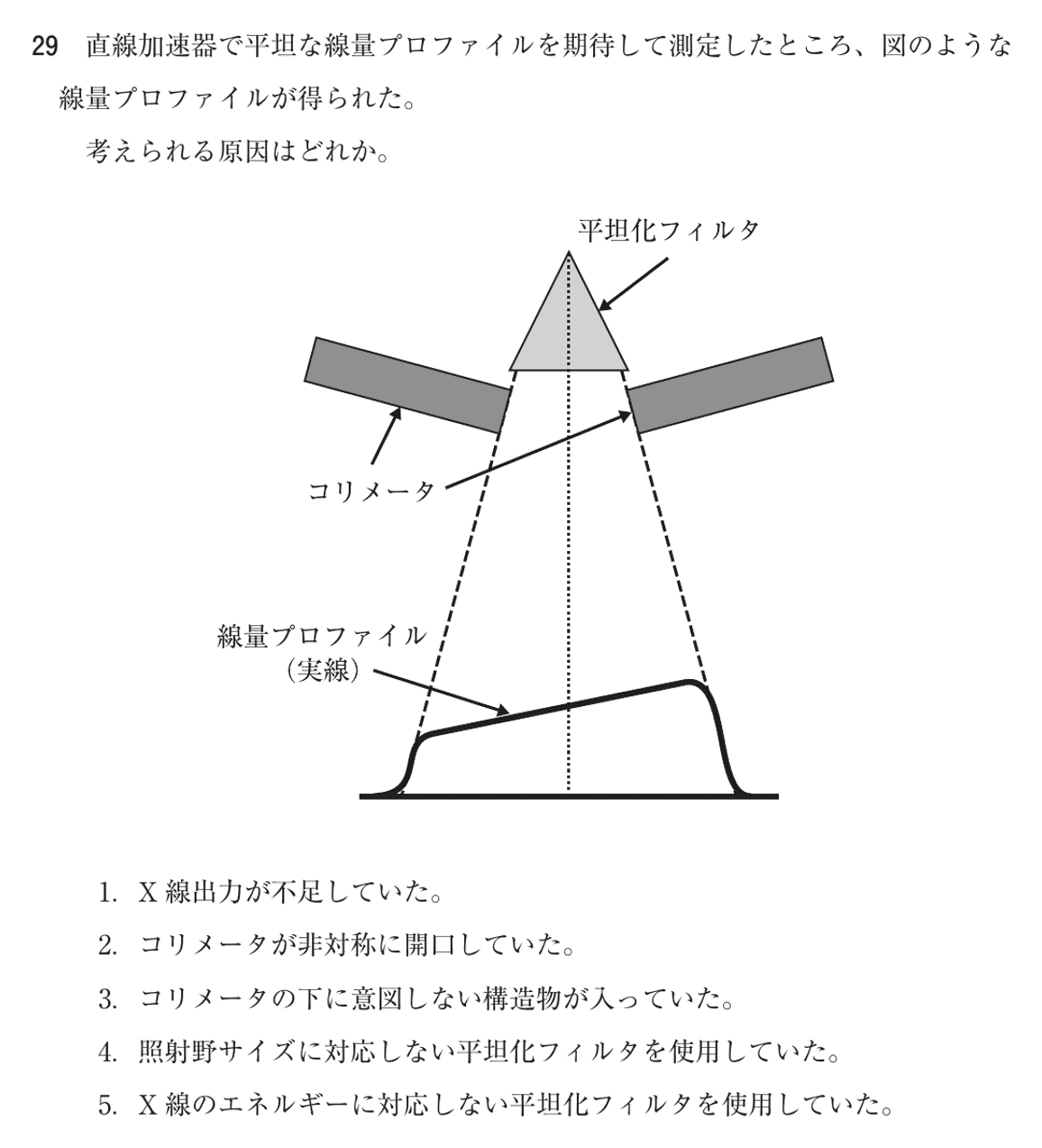 第77回 午後 問29の紙面