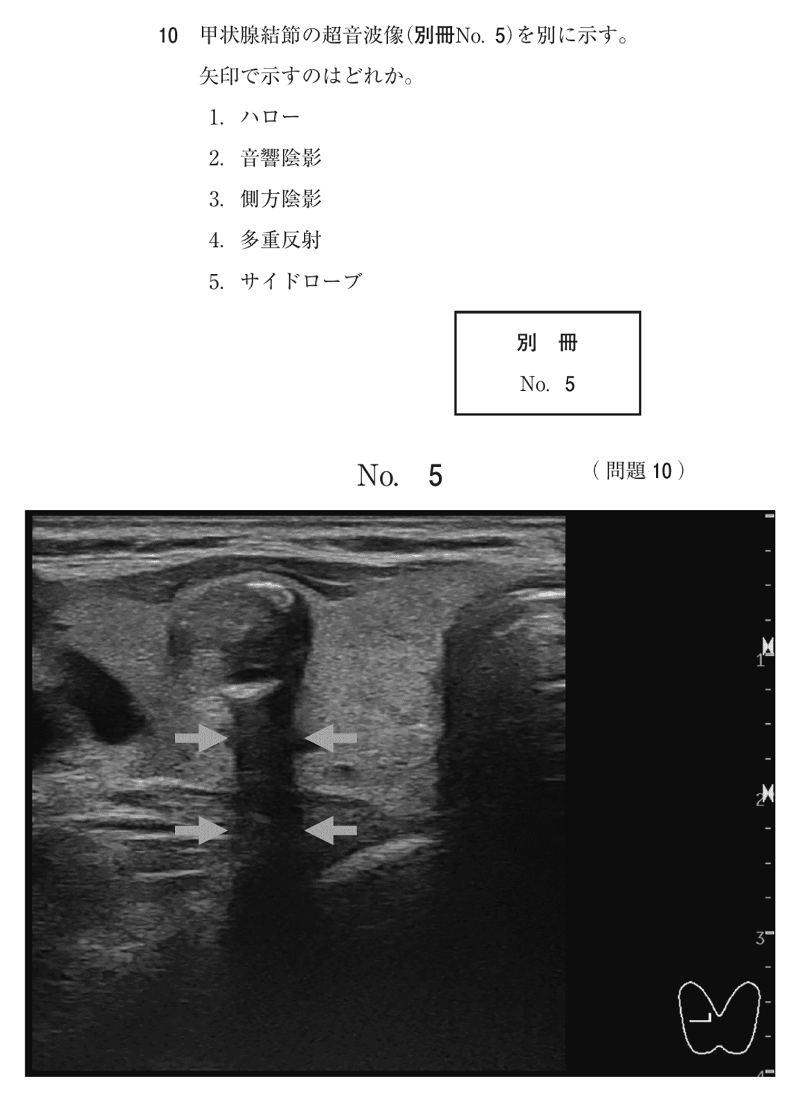 第78回 午前 問10の紙面