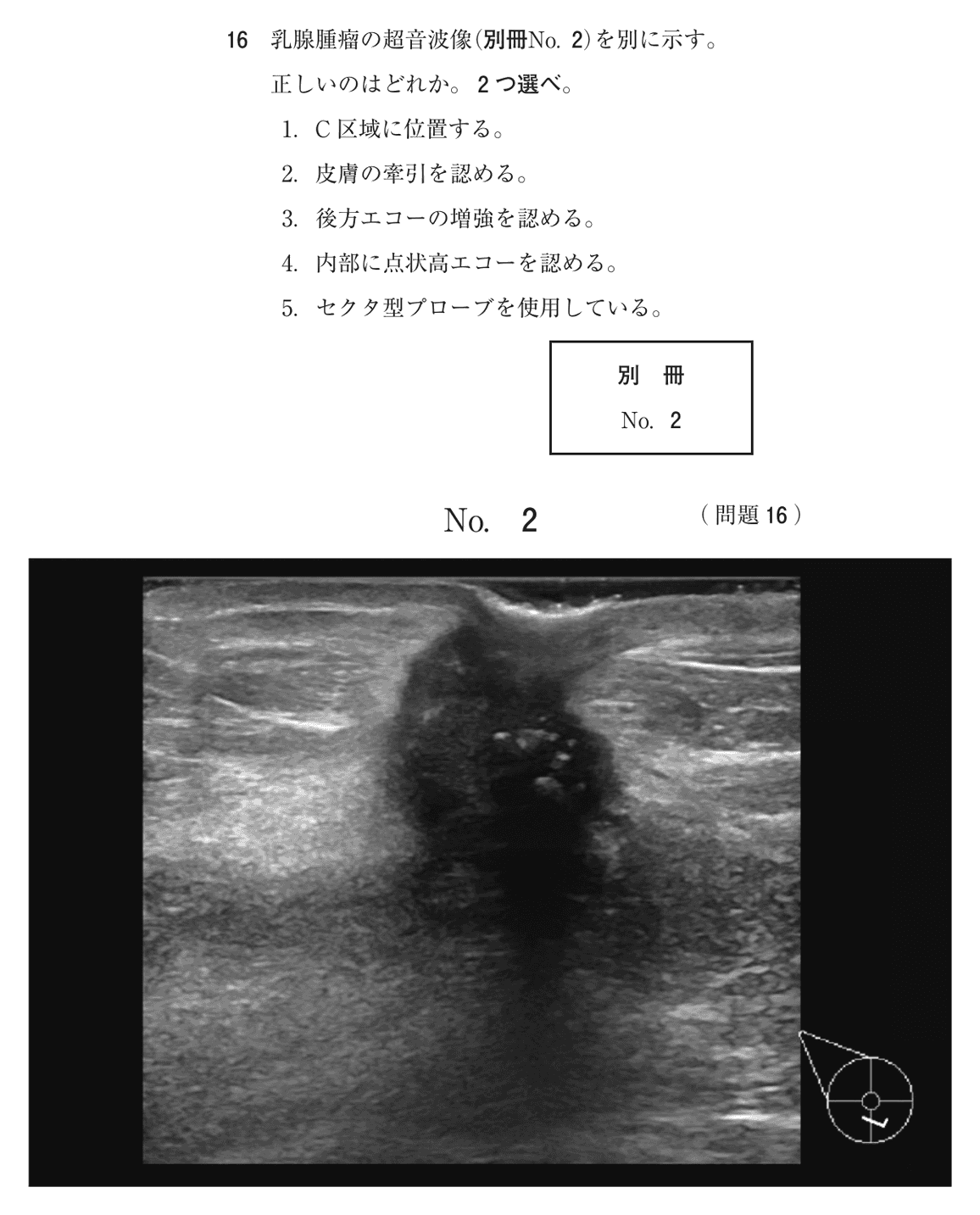 第74回 午前 問16の紙面
