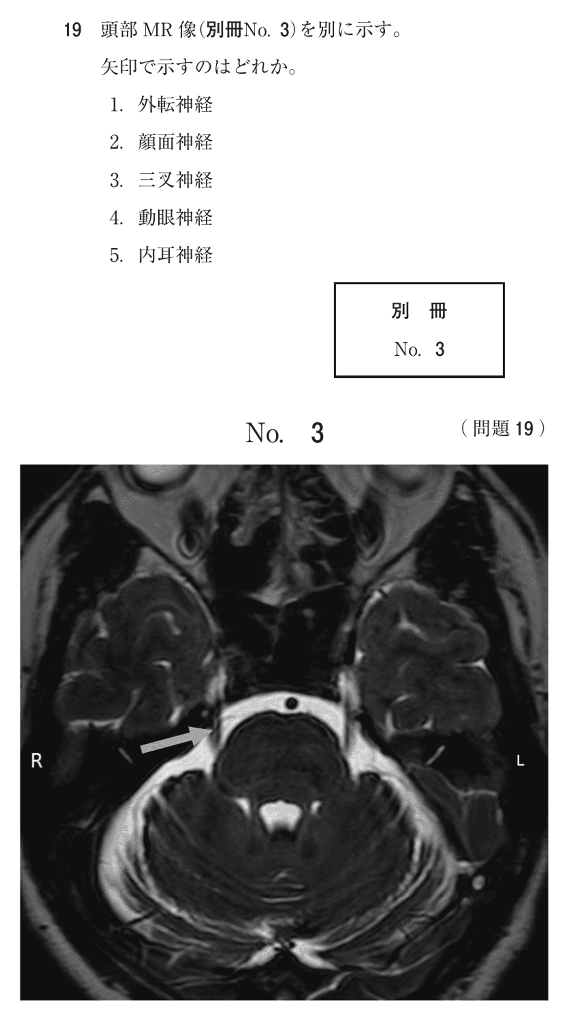 第74回 午後 問19の紙面