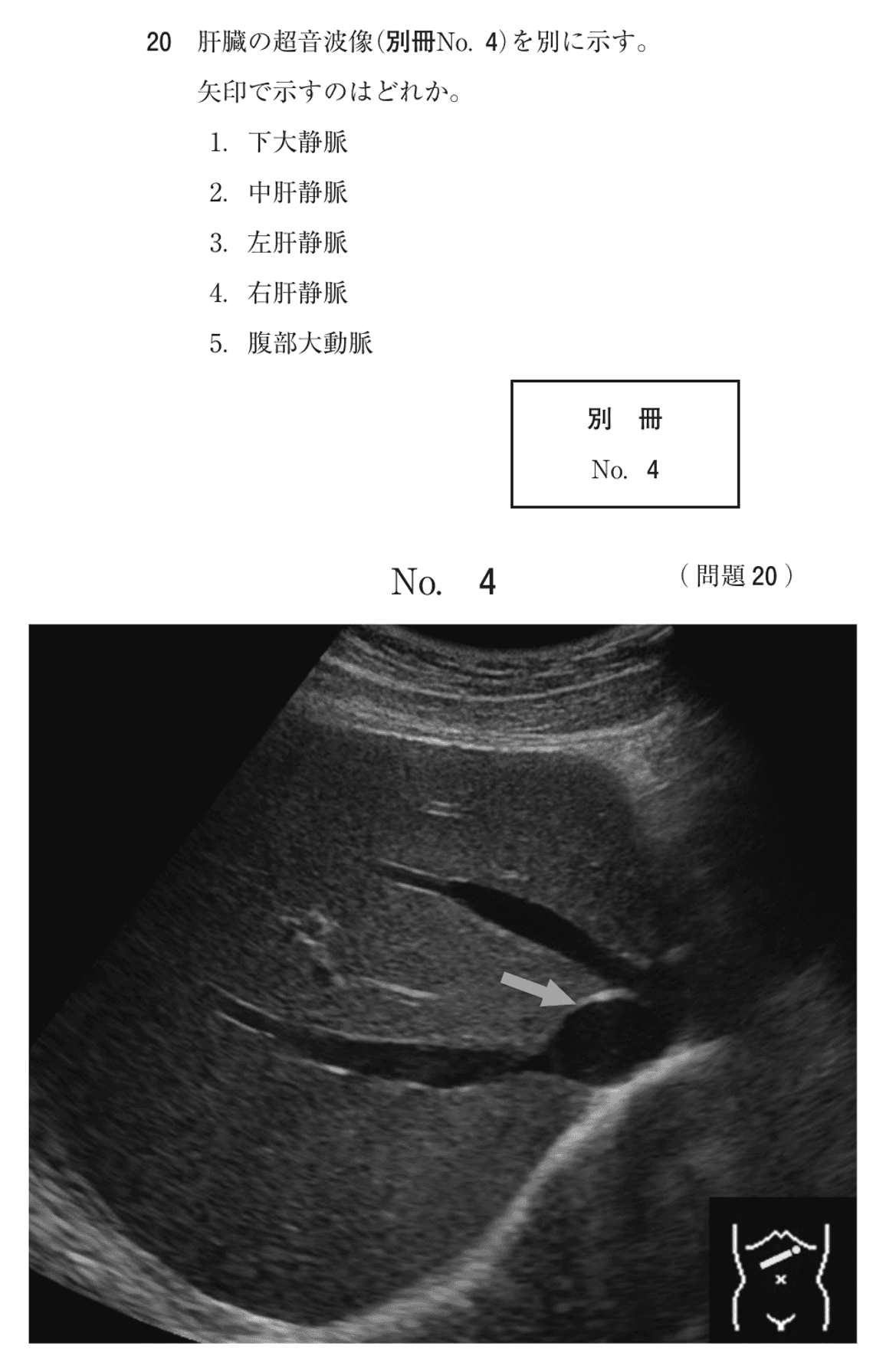 第74回 午後 問20の紙面