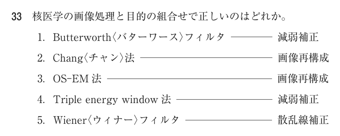 第74回 午後 問33の紙面