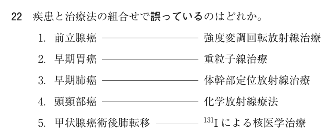 第78回 午後 問22の紙面