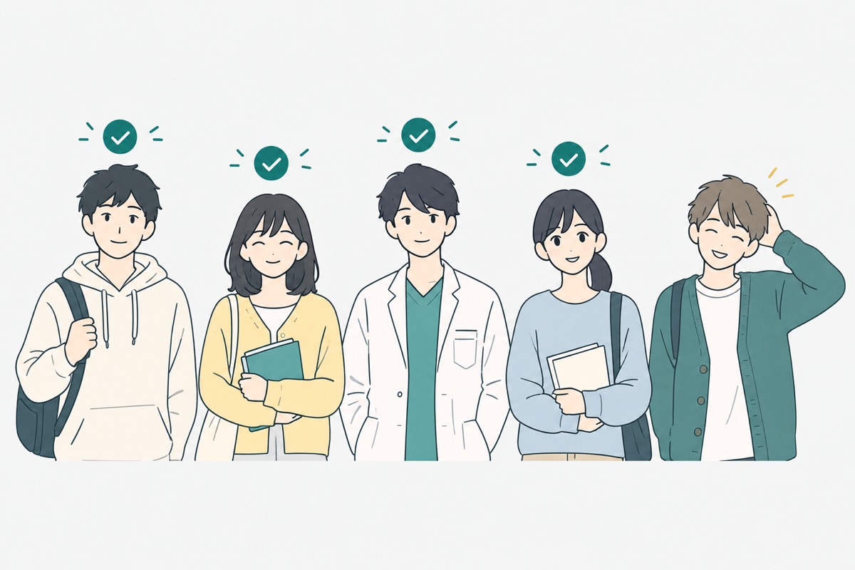 新卒なら、5人のうち4人以上が受かる