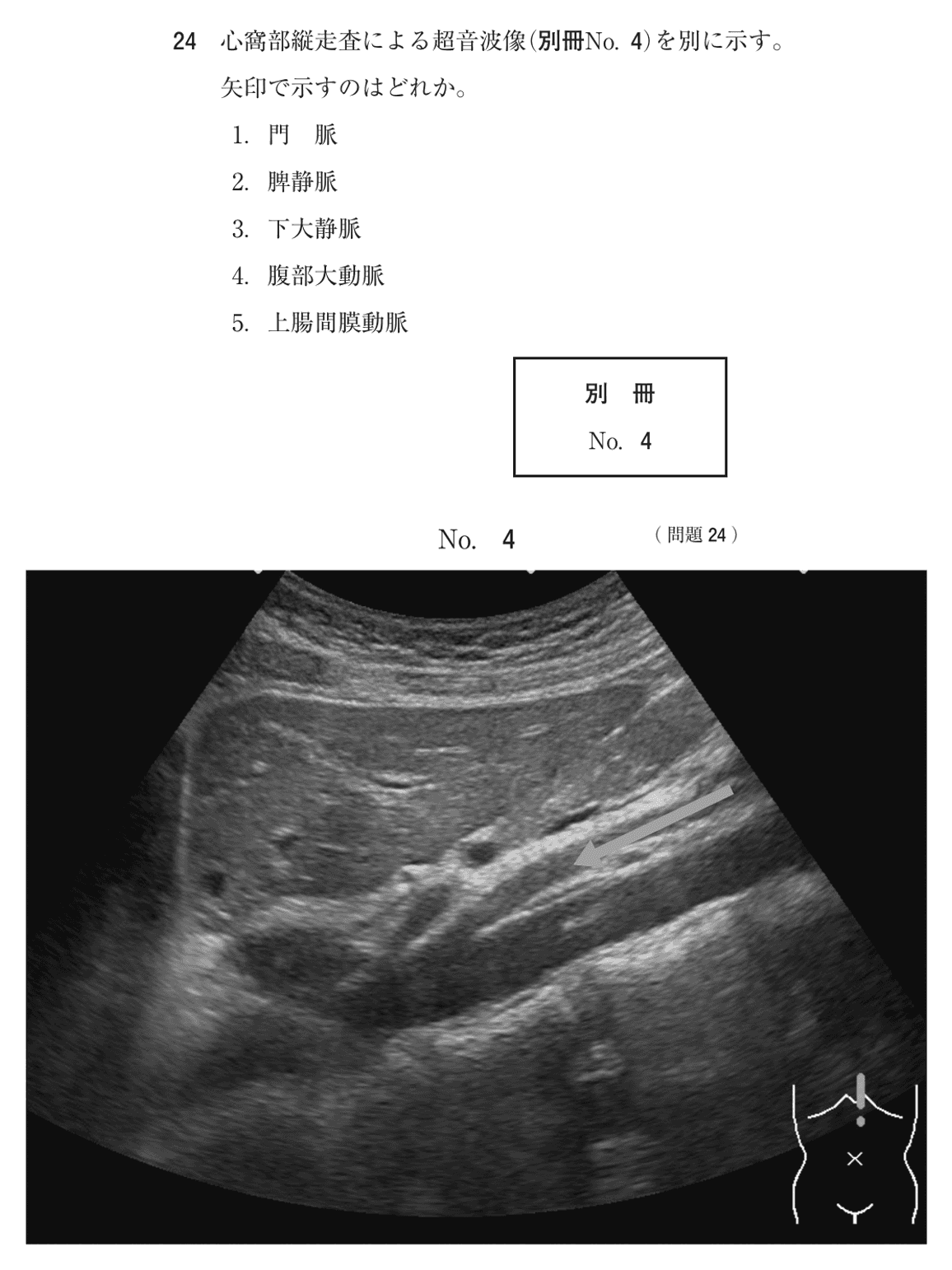 第73回 午前 問24の紙面